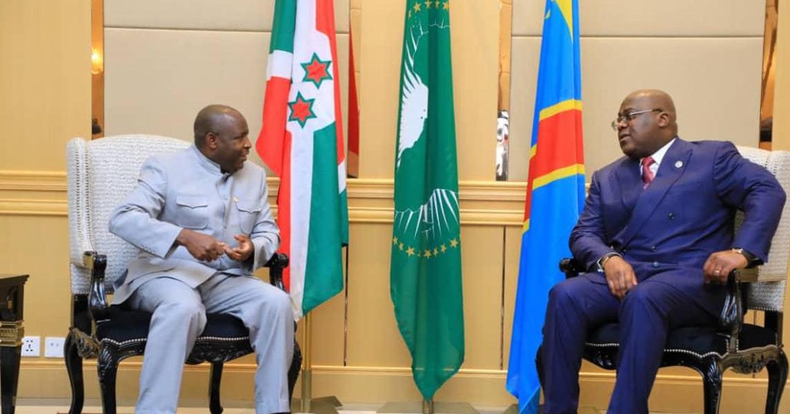 Tshisekedi et Ndayishimiye