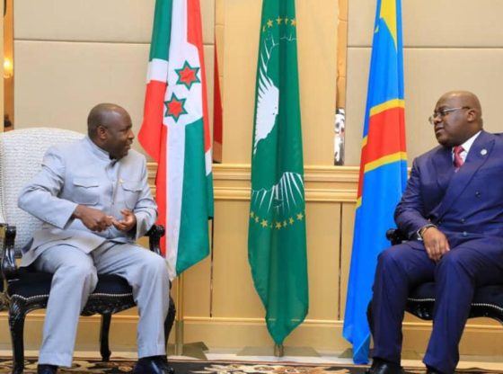 Tshisekedi et Ndayishimiye
